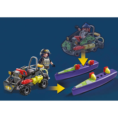 Playmobil Tactical Unit - Multi Terrains Quad