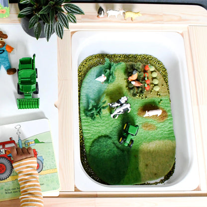 Tara Treasures: Farm Play Mat Playscape