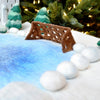 Tara Treasures: Snow Ice Rink Play Mat Playscape - Large