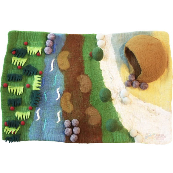 Tara Treasures: Bear Hunt Play Mat Playscape