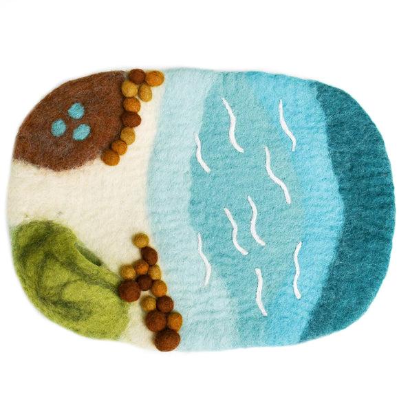 Tara Treasures: Sea, Beach and Rockpool Play Mat Playscape