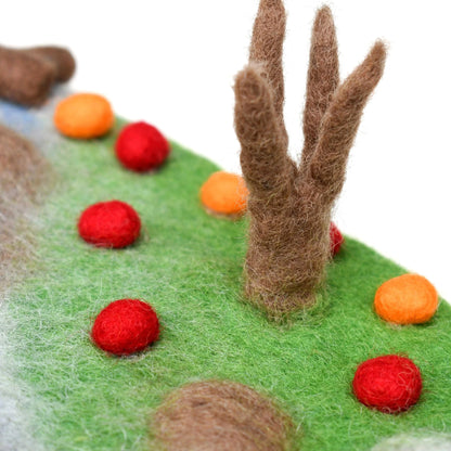 Tara Treasures: Woodland River Play Mat Playscape