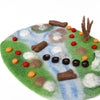 Tara Treasures: Woodland River Play Mat Playscape