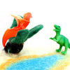 Tara Treasures: Dinosaur Ice Age Play Mat Playscape