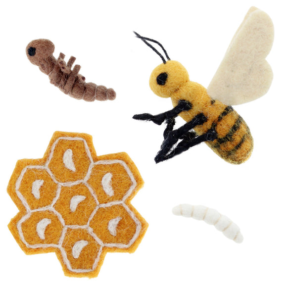 Tara Treasures: Felt Lifecycle of a Honey Bee