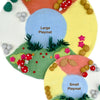 Tara Treasures: Four Seasons Play Mat Playscape - Large