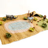 Tara Treasures: Safari Play Mat Playscape - Large