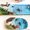 Tara Treasures: Sea and Rockpool Play Mat Playscape - Large