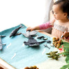 Tara Treasures: Sea and Rockpool Play Mat Playscape - Large