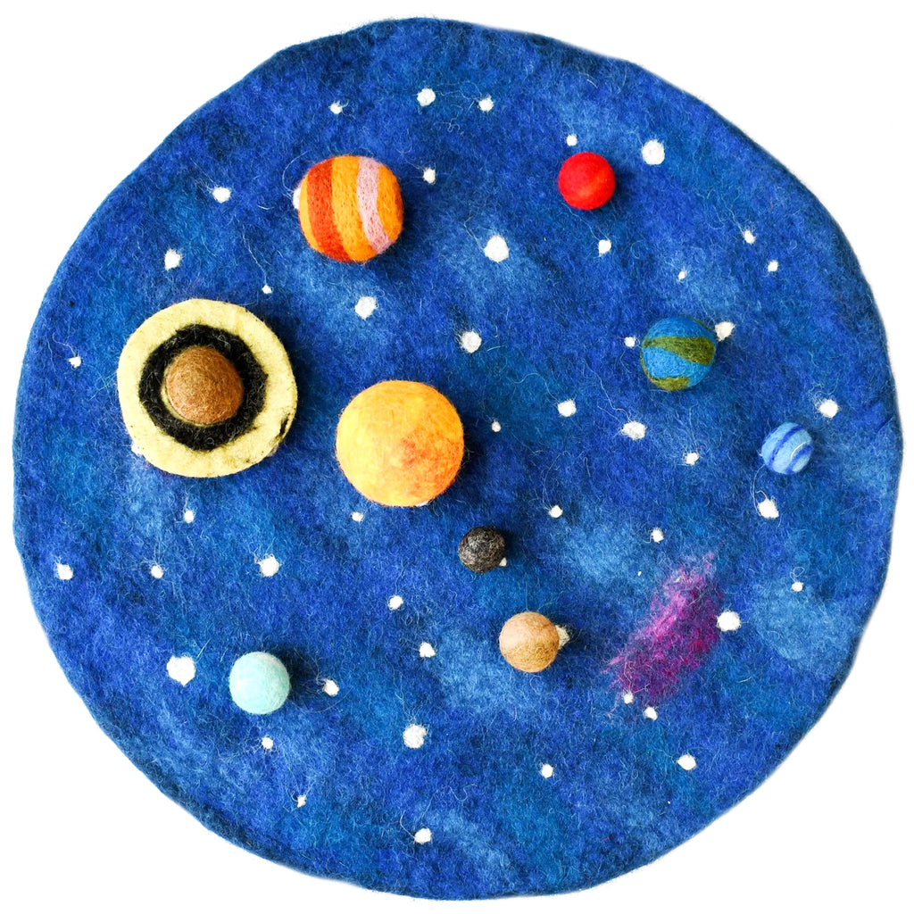 Tara Treasures: Solar System Outer Space Play Mat Playscape – Animal ...