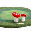 Tara Treasures: Toadstool Mushroom Play Mat Playscape