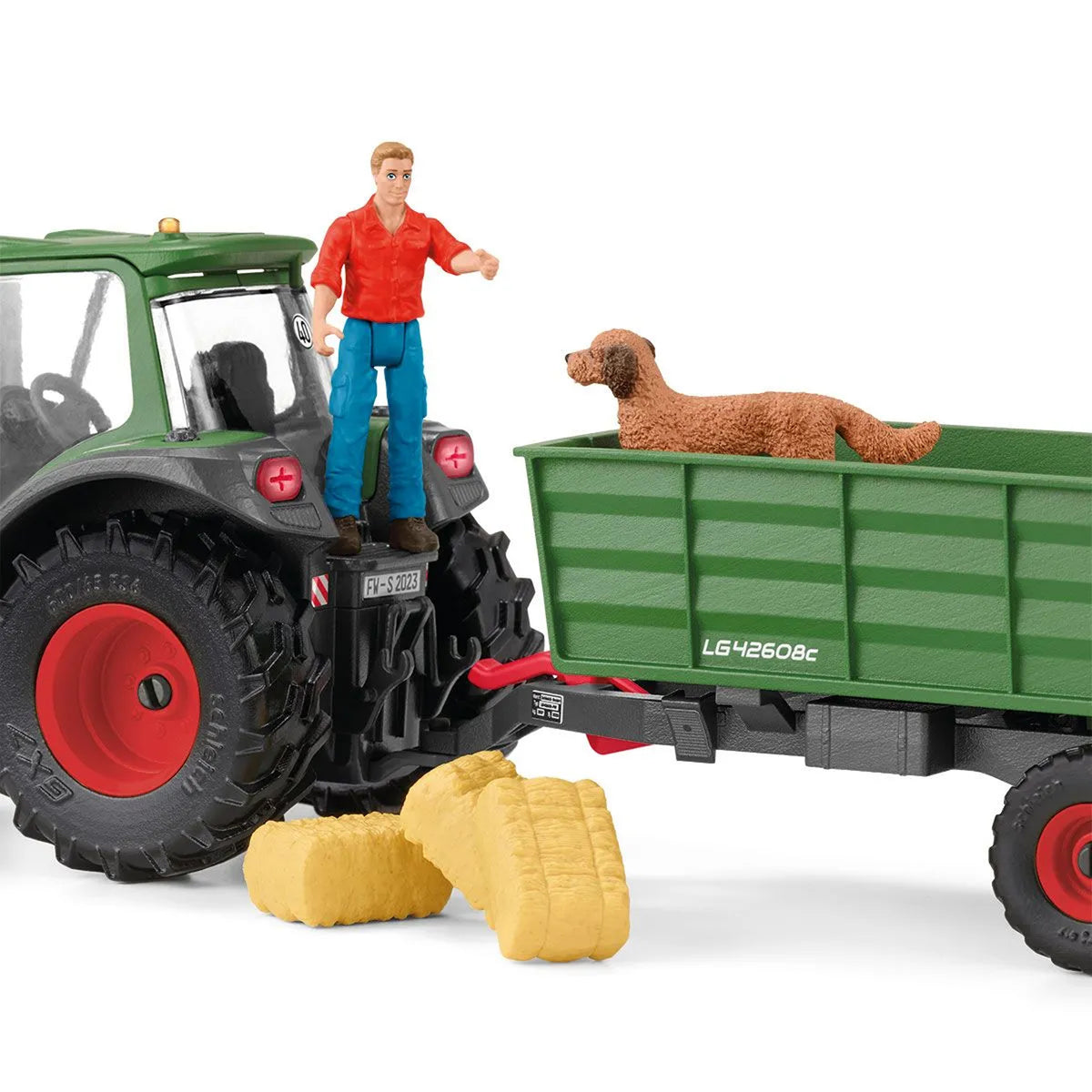 Schleich Tractor with Trailer
