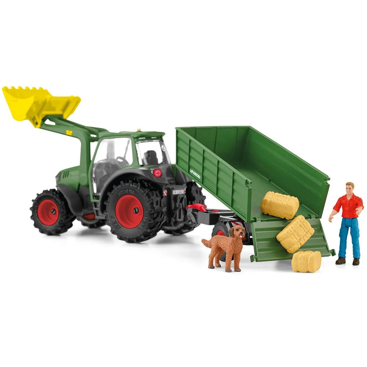 Schleich Tractor with Trailer