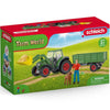 Schleich Tractor with Trailer