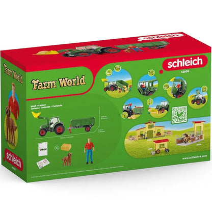 Schleich Tractor with Trailer