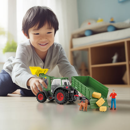 Schleich Tractor with Trailer
