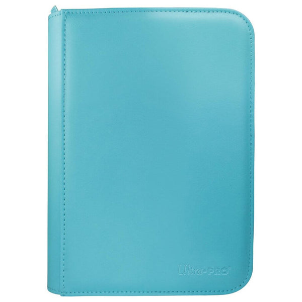 ULTRA PRO Binder - Vivid 4-Pocket Zippered Pro-Binder: Light Blue