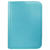 ULTRA PRO Binder - Vivid 4-Pocket Zippered Pro-Binder: Light Blue