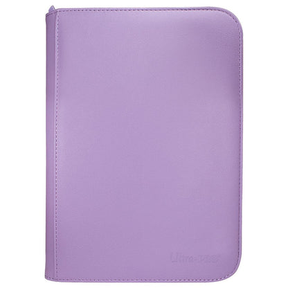 ULTRA PRO Binder - Vivid 4-Pocket Zippered Pro-Binder: Purple