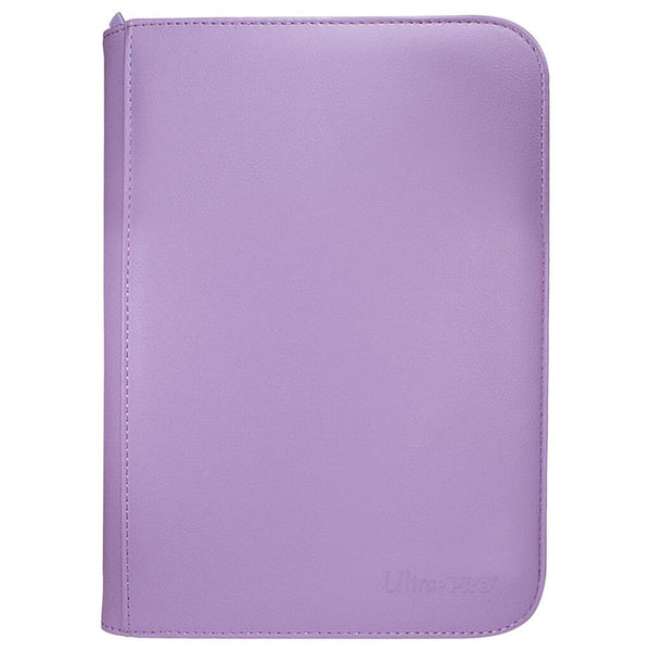 ULTRA PRO Binder - Vivid 4-Pocket Zippered Pro-Binder: Purple