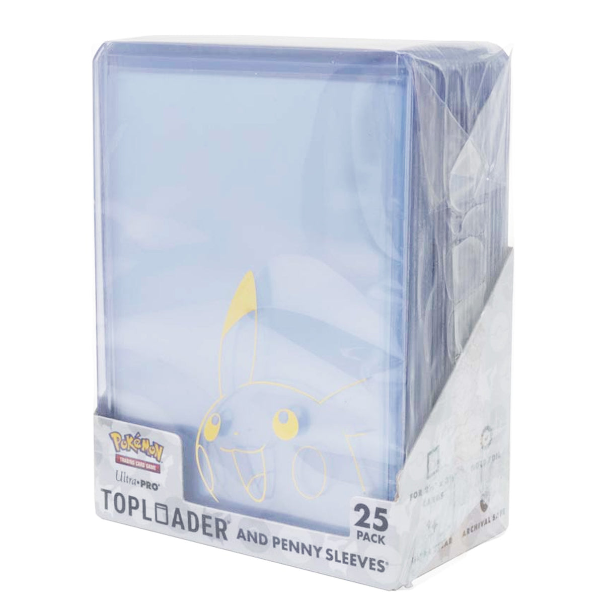 Ultra Pro Deck Sleeves - Pikachu Top Loader - 35pt - 25 pack