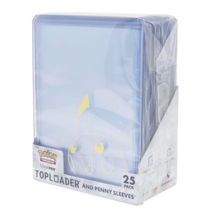 Ultra Pro Deck Sleeves - Pikachu Top Loader - 35pt - 25 pack