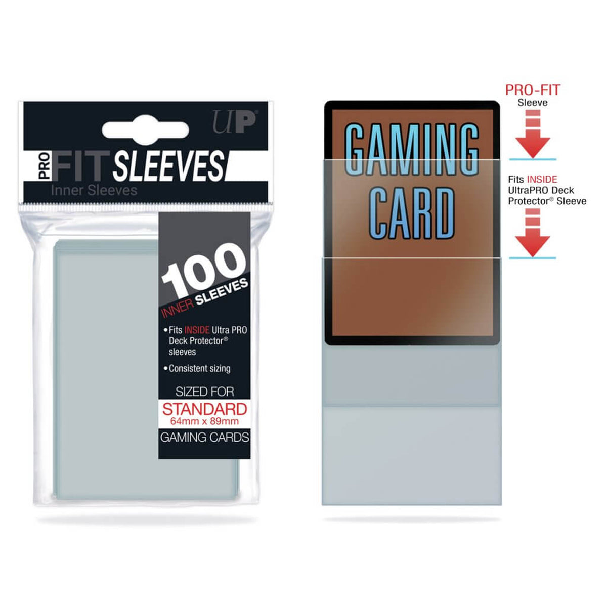 Ultra Pro Card Sleeves - Pro-Fit Standard 100 pack