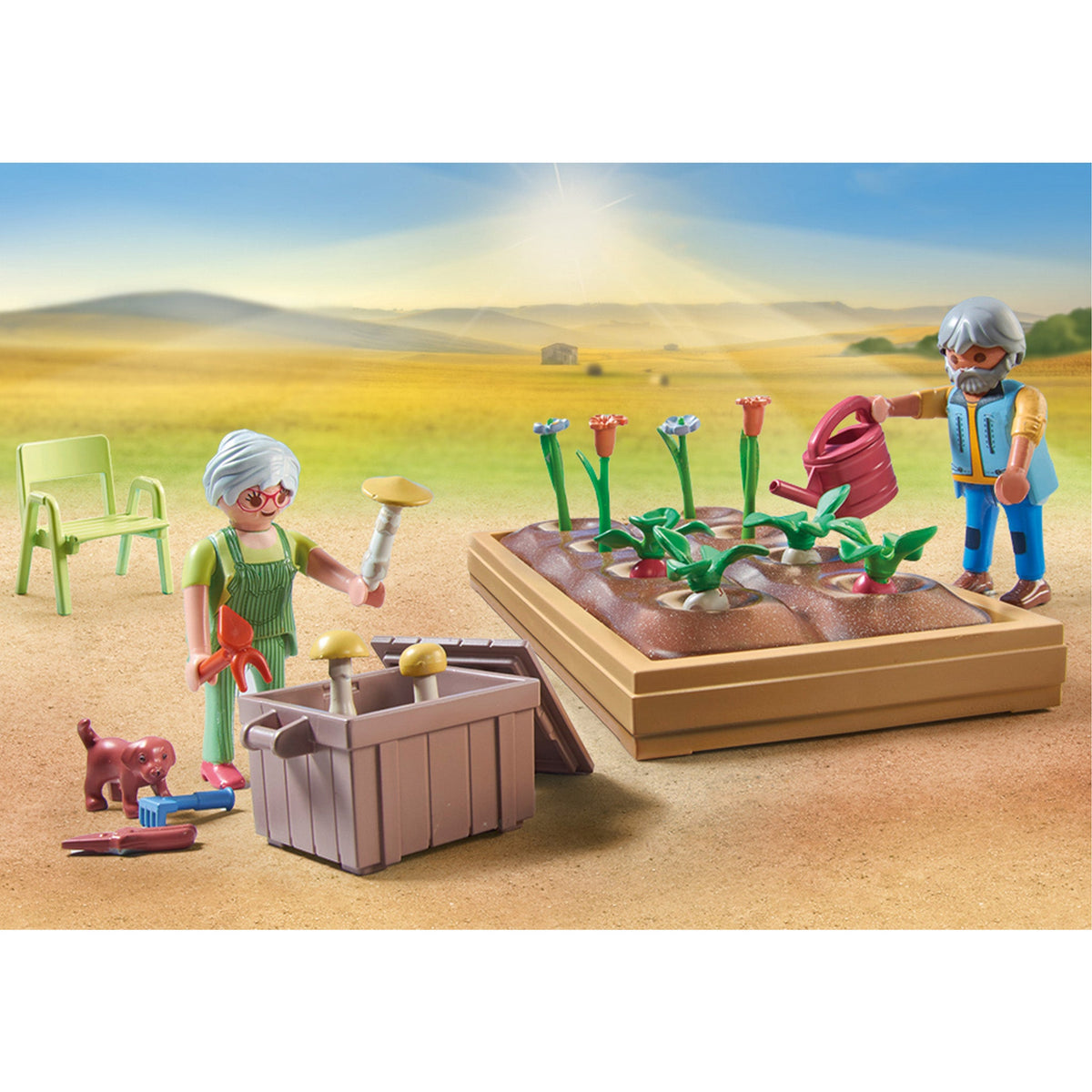 Playmobil Vegetable Garden with Grandparents - Pre Sale