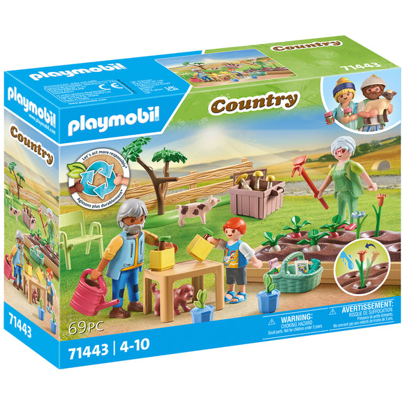 Playmobil Vegetable Garden with Grandparents