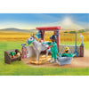 Playmobil Starter Pack Veterinary Mission with Donkeys