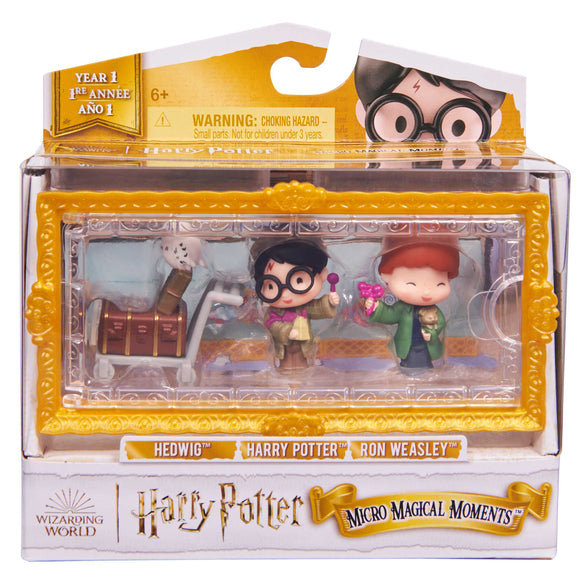 Wizarding World Micro Magical Moments: Harry Potter, Ron Weasley & Hedwig