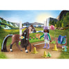 Playmobil Zoe & Blaze with Tournament Area