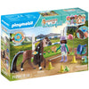 Playmobil Zoe & Blaze with Tournament Area - Pre Sale