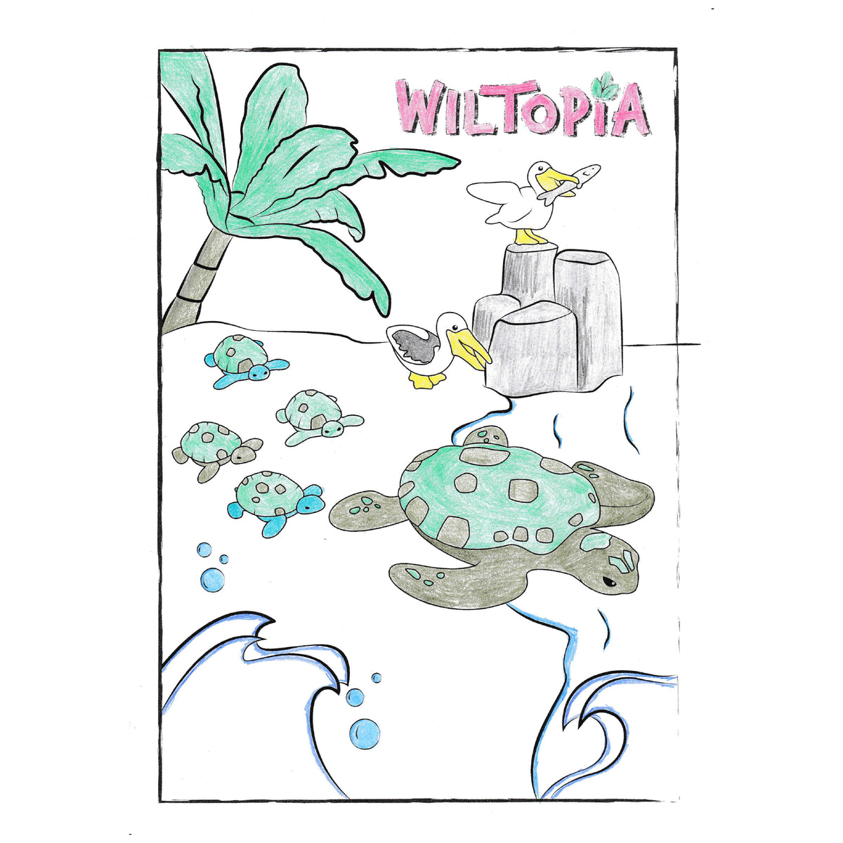 Colouring Competition Wiltopia 2023