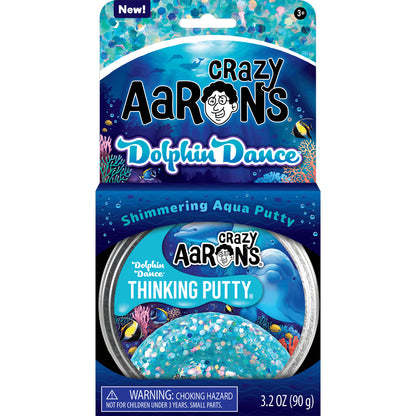 Crazy Aarons Dolphin Dance Trendsetters Thinking Putty