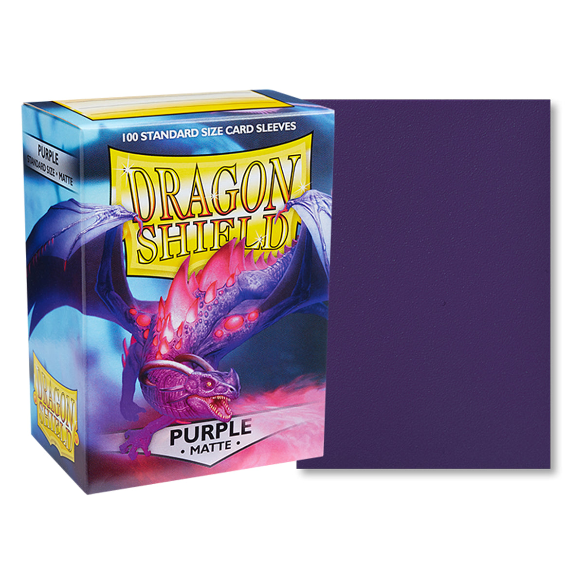 Dragon Shield Sleeves - Purple Matte - 100 Pack