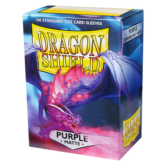 Dragon Shield Sleeves - Purple Matte - 100 Pack