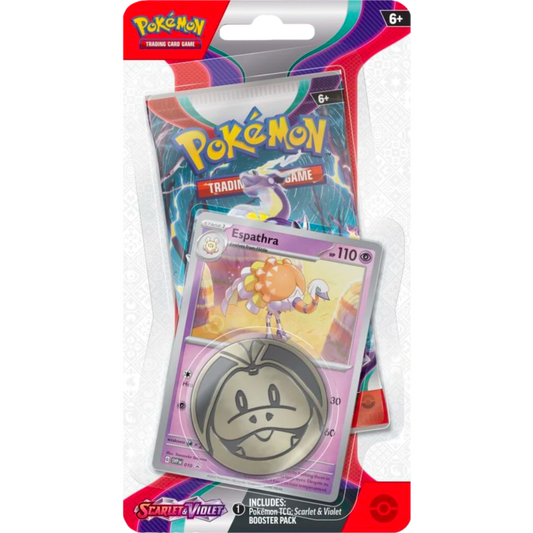 Pokemon TCG - Scarlet And Violet - Checklane Blister - Espathra