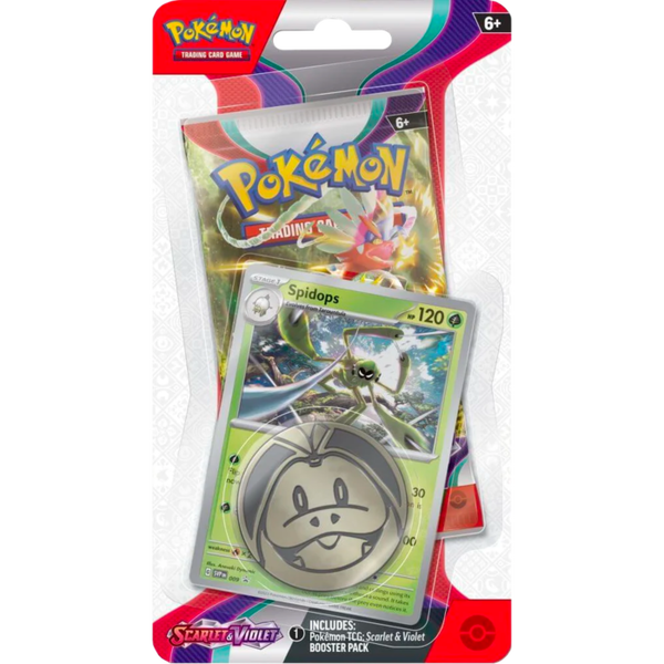 Pokemon TCG - Scarlet And Violet - Checklane Blister - Spidops