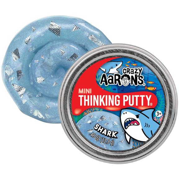 Crazy Aarons Mini Shark Thinking Putty