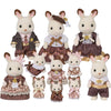 Sylvanian Families Chocolate Rabbit Family Anniversary Set 