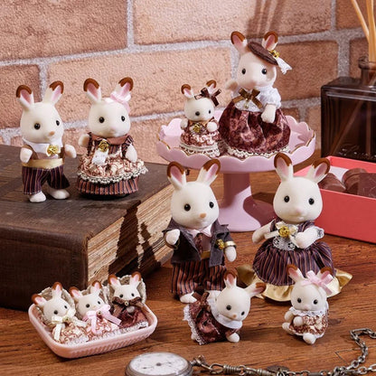 Sylvanian Families Chocolate Rabbit Family Anniversary Set 