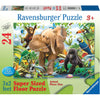 Ravensburger Jungle Juniors SuperSize Puzzle 24pc-RB05347-6-Animal Kingdoms Toy Store
