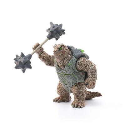 Schleich Armoured Turtle with Weapon-42496-Animal Kingdoms Toy Store