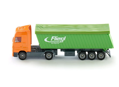 Siku 1:87 Mercedes Actros with Roof Trailer-SKU1796-Animal Kingdoms Toy Store