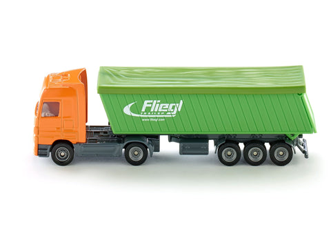 Siku 1:87 Mercedes Actros with Roof Trailer-SKU1796-Animal Kingdoms Toy Store