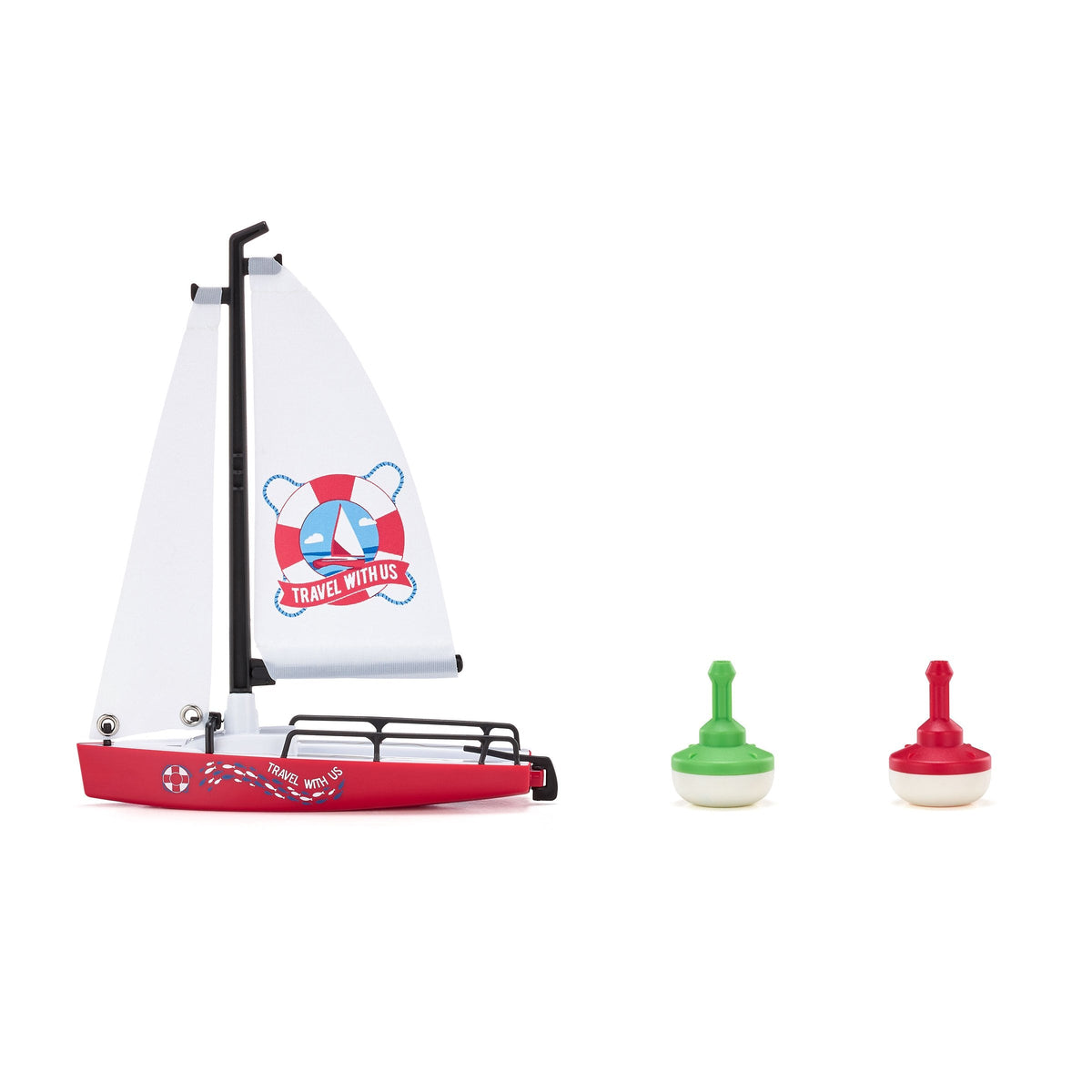 Siku Sailboat With Two Bouys-SKU1752-Animal Kingdoms Toy Store