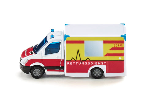 Siku Mercedes Sprinter Ambulance 'Rettungsdienst'