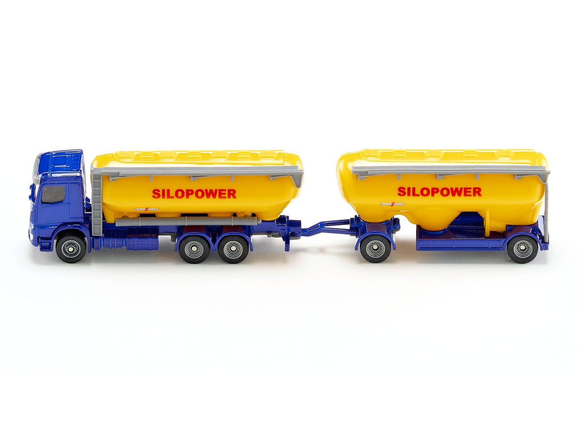 Siku 1:87 Mercedes Actros Silo Truck-SKU1809-Animal Kingdoms Toy Store