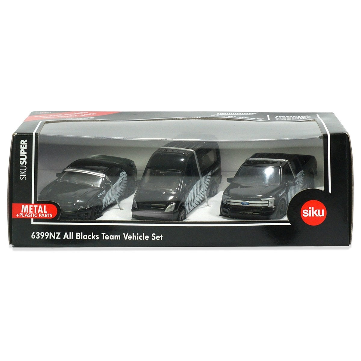 Siku 3pc All Blacks Team Vehicle Set-SKU6399NZ-Animal Kingdoms Toy Store